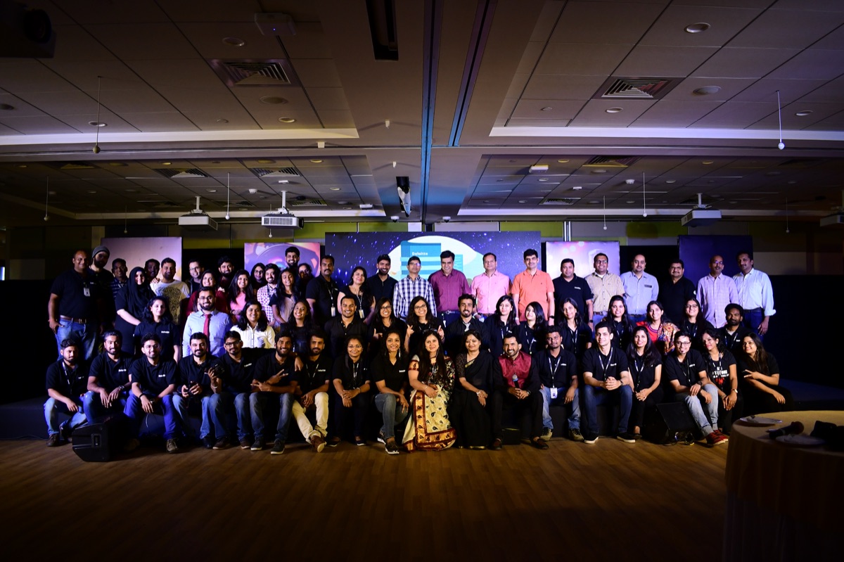 Corporate dance group Hyderabad performing on stage